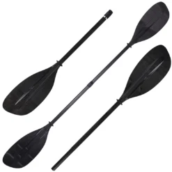 Surge Llama 2 Piece Paddle – Carbon -Kayaks Store 2pce Whitewater Paddle Straight Shaft 3