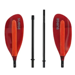 Surge Llama 4 Piece Paddle – Glass -Kayaks Store 4pce Whitewater Paddle Straight Shaft 3