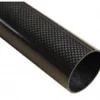 Paddle Shaft Carbon Fibre Twill 140 Cm
