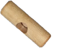 Grey Owl T GripWooden Barrel Large Hole Maple