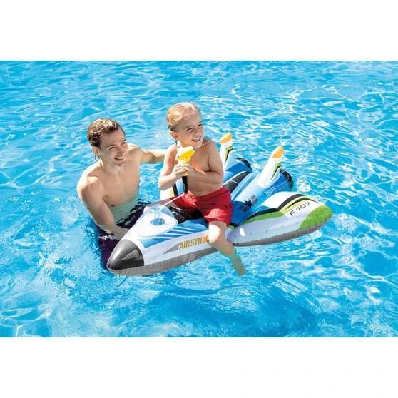 Intex Inflatable Ride On Water Gun Plane 4 Intex Inflatable Ride On Water Gun Plane - Image 3