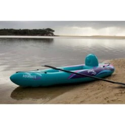 Glide Inflatable Kayak Aquavate Junior Teal -Kayaks Store BCF 635384 07 teal hi res