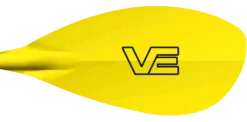 VE Flyte Glass Blade Straight Glass Shaft -Kayaks Store Blade Flyte glass yellow