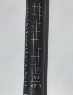 Surge Spigot 27cm X 26.3mm Shaft Connector Tube -Kayaks Store Surge Paddle Shaft Joiner Spigot detail of markings length and feather angle