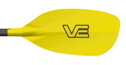 VE Pro Glass Blade Straight Glass Shaft -Kayaks Store VE LH Blade Pro glass glass shaft yellow