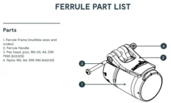 Kajak Sport Ferrule – Paddle Joiner -Kayaks Store ferrule parts list