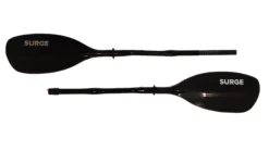 Surge Franklin 2 Piece Paddle – Carbon/Bent Shaft -Kayaks Store surge franklin bend shaft split
